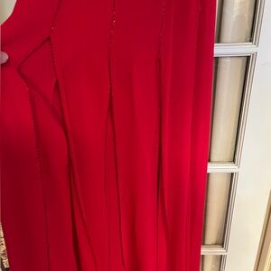 Elegant Red Evening Gown